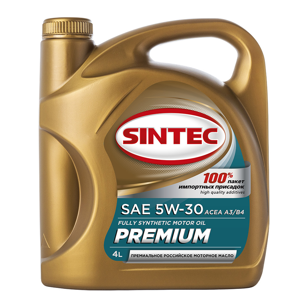 Масло Моторное Синтетическое SINTEC PREMIUM 5W30 C3 4л Sintec PREMIUM SAE 5W-30  API SN, ACEA C3 4л 