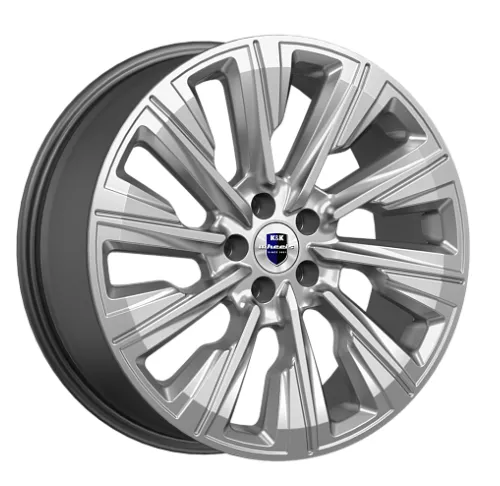 Диск Литой K&K мод.Галего (КС1039) 19х7,5 PCD 5х108 ET42 DIA65.1  дарк платинум  
