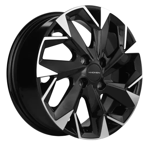 Диск Литой Khomen Wheels мод.KHW1402 D14*5.5 PCD 4*98 ET35 DIA58.5  Black-FP  