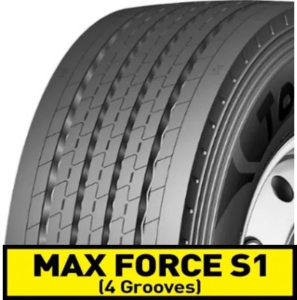 Автошина TOURADOR 315/70R22.5 MAX FORCE S1 156/150L TL 20PR (на рулевую ось) 