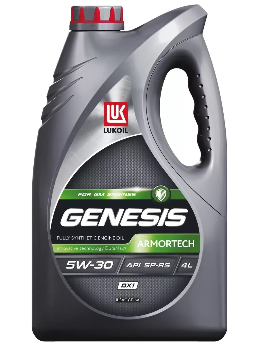 Масло Моторное Синтетическое ЛУКОЙЛ GENESIS armortech 5W30 DX1 4л  арт.УТ000067382