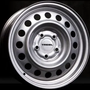 Диск Стальной TREBL мод.6085T (коробка) D14*5.5 PCD 5*120 ET40 DIA67.1  Silver  