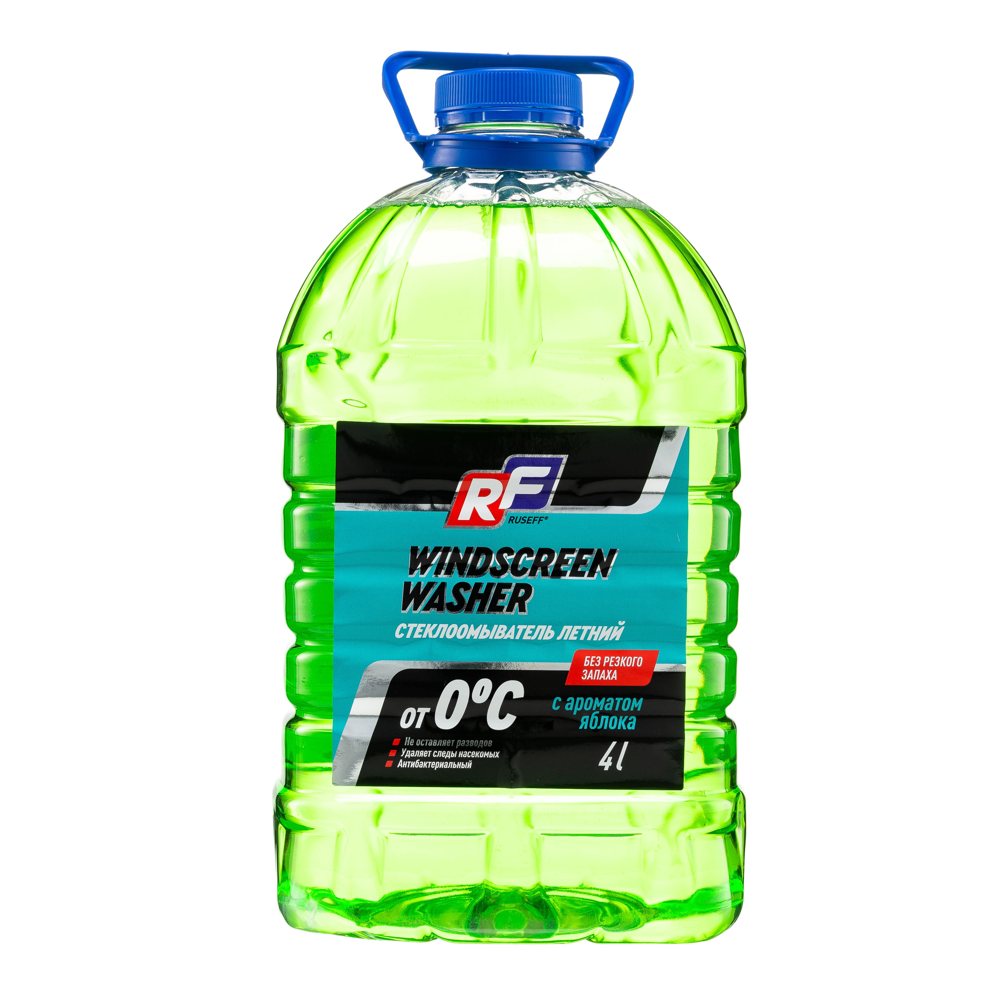 Стеклоомывающая жидкость Летняя 0С* 4л.  RUSEFF арт. 15202N